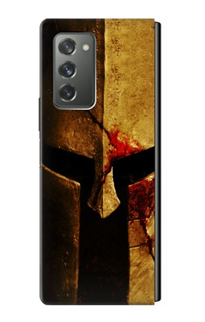 S2439 Warrior Spartan Helmet Case For Samsung Galaxy Z Fold2 5G