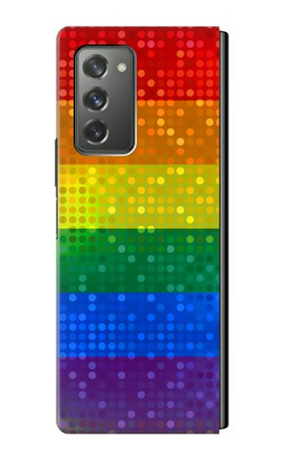 S2683 Rainbow LGBT Pride Flag Case For Samsung Galaxy Z Fold2 5G