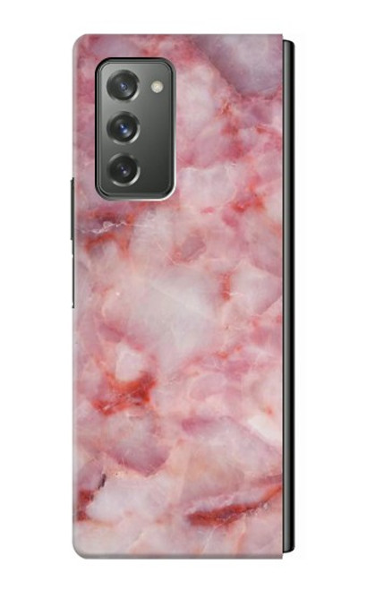 S2843 Pink Marble Texture Case For Samsung Galaxy Z Fold2 5G