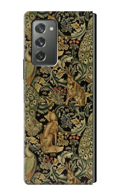 S3661 William Morris Forest Velvet Case For Samsung Galaxy Z Fold2 5G