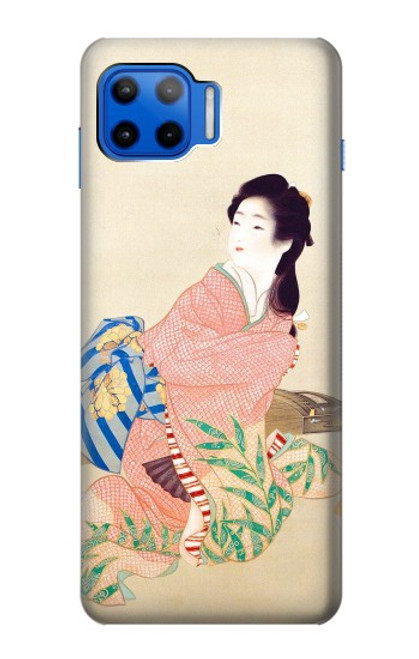 S0889 Japan Art Kimono Case For Motorola Moto G 5G Plus