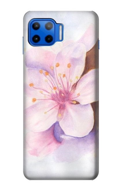 S1415 Sakura Blossom Art Case For Motorola Moto G 5G Plus