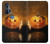 S1083 Pumpkin Spider Candles Halloween Case For Motorola Edge+