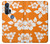 S2245 Hawaiian Hibiscus Orange Pattern Case For Motorola Edge+