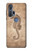 S3214 Seahorse Skeleton Fossil Case For Motorola Edge+