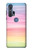 S3507 Colorful Rainbow Pastel Case For Motorola Edge+