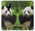 S1073 Panda Enjoy Eating Case For Nokia 5.3