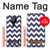 S2345 Navy Blue Shavron Zig Zag Pattern Case For Nokia 5.3