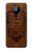 S2529 Leo Zodiac Tattoo Brown Graphic Print Case For Nokia 5.3