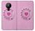 S2847 Pink Retro Rotary Phone Case For Nokia 5.3