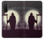 S3262 Grim Reaper Night Moon Cemetery Case For Sony Xperia 5 II