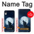 S3693 Grim White Wolf Full Moon Case For iPhone XR