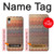 S3752 Zigzag Fabric Pattern Graphic Printed Case For iPhone XR
