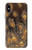 S3691 Gold Peacock Feather Case For iPhone X, iPhone XS