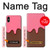 S3754 Strawberry Ice Cream Cone Case For iPhone X, iPhone XS