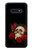 S3753 Dark Gothic Goth Skull Roses Case For Samsung Galaxy S10e