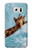 S3680 Cute Smile Giraffe Case For Samsung Galaxy S6