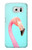 S3708 Pink Flamingo Case For Samsung Galaxy S6