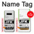 S3664 Airline Travel Luggage Label Case For Note 8 Samsung Galaxy Note8