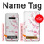 S3707 Pink Cherry Blossom Spring Flower Case For Note 8 Samsung Galaxy Note8