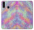 S3706 Pastel Rainbow Galaxy Pink Sky Case For Samsung Galaxy A20s