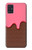 S3754 Strawberry Ice Cream Cone Case For Samsung Galaxy A51 5G