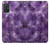 S3713 Purple Quartz Amethyst Graphic Printed Case For Samsung Galaxy A71 5G