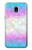 S3747 Trans Flag Polygon Case For Samsung Galaxy J3 (2018), J3 Star, J3 V 3rd Gen, J3 Orbit, J3 Achieve, Express Prime 3, Amp Prime 3