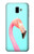 S3708 Pink Flamingo Case For Samsung Galaxy J6+ (2018), J6 Plus (2018)