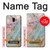 S3717 Rose Gold Blue Pastel Marble Graphic Printed Case For Samsung Galaxy J6+ (2018), J6 Plus (2018)