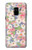S3688 Floral Flower Art Pattern Case For Samsung Galaxy A8 (2018)