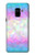 S3747 Trans Flag Polygon Case For Samsung Galaxy A8 (2018)