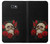 S3753 Dark Gothic Goth Skull Roses Case For Samsung Galaxy J7 Prime (SM-G610F)