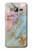 S3717 Rose Gold Blue Pastel Marble Graphic Printed Case For Samsung Galaxy J3 (2016)