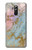 S3717 Rose Gold Blue Pastel Marble Graphic Printed Case For Huawei Mate 20 lite