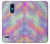 S3706 Pastel Rainbow Galaxy Pink Sky Case For LG K8 (2018)