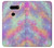 S3706 Pastel Rainbow Galaxy Pink Sky Case For LG V30, LG V30 Plus, LG V30S ThinQ, LG V35, LG V35 ThinQ