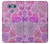 S3710 Pink Love Heart Case For LG G6