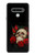 S3753 Dark Gothic Goth Skull Roses Case For LG Stylo 6
