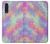 S3706 Pastel Rainbow Galaxy Pink Sky Case For LG Velvet
