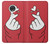S3701 Mini Heart Love Sign Case For Motorola Moto G7, Moto G7 Plus
