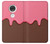 S3754 Strawberry Ice Cream Cone Case For Motorola Moto G7, Moto G7 Plus