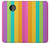 S3678 Colorful Rainbow Vertical Case For Motorola Moto Z3, Z3 Play