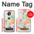 S3705 Pastel Floral Flower Case For Motorola Moto Z3, Z3 Play