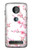 S3707 Pink Cherry Blossom Spring Flower Case For Motorola Moto Z3, Z3 Play