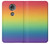 S3698 LGBT Gradient Pride Flag Case For Motorola Moto E5 Plus