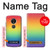 S3698 LGBT Gradient Pride Flag Case For Motorola Moto E5 Plus