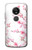 S3707 Pink Cherry Blossom Spring Flower Case For Motorola Moto E5 Plus