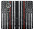 S3687 Firefighter Thin Red Line American Flag Case For Motorola Moto G6 Play, Moto G6 Forge, Moto E5
