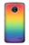 S3698 LGBT Gradient Pride Flag Case For Motorola Moto E4